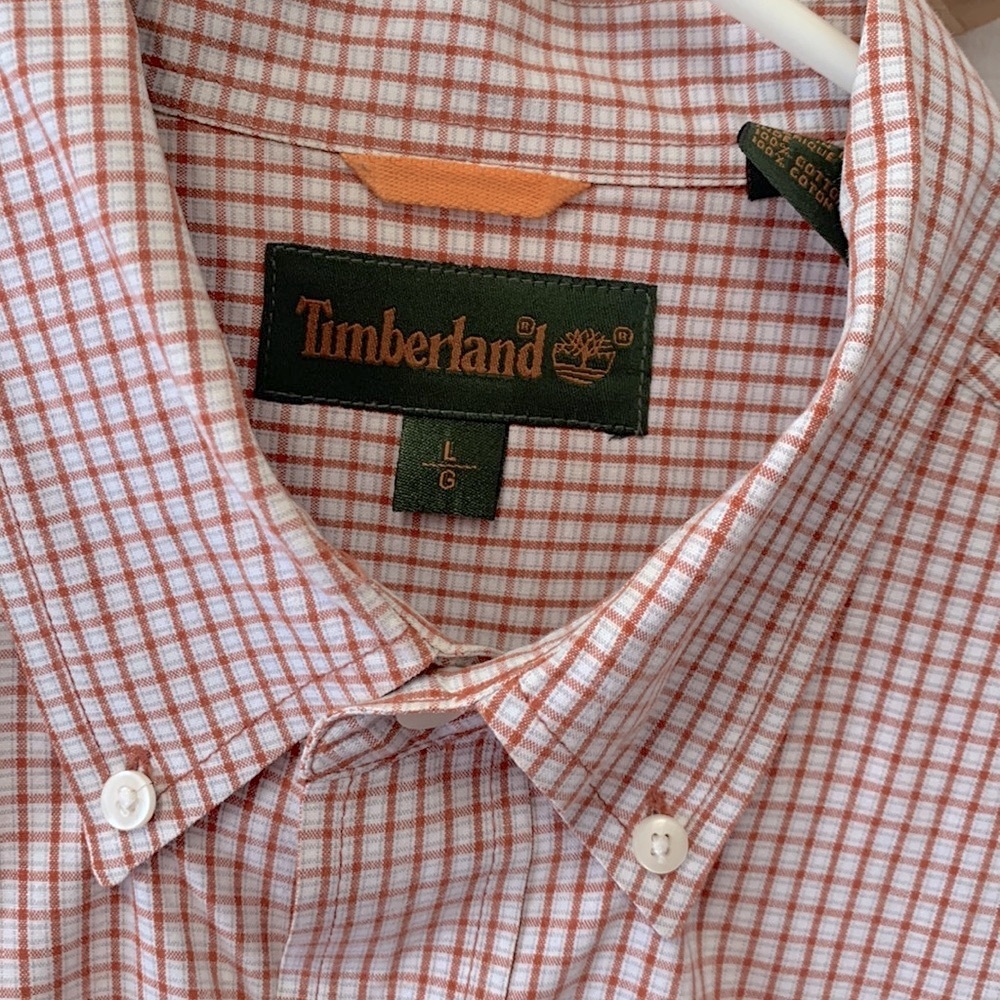 💥Timberland Button Down  Shirt- size L💥